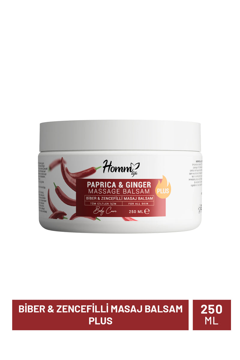 Biber & Zencefilli Masaj Balsam Plus 250 ml