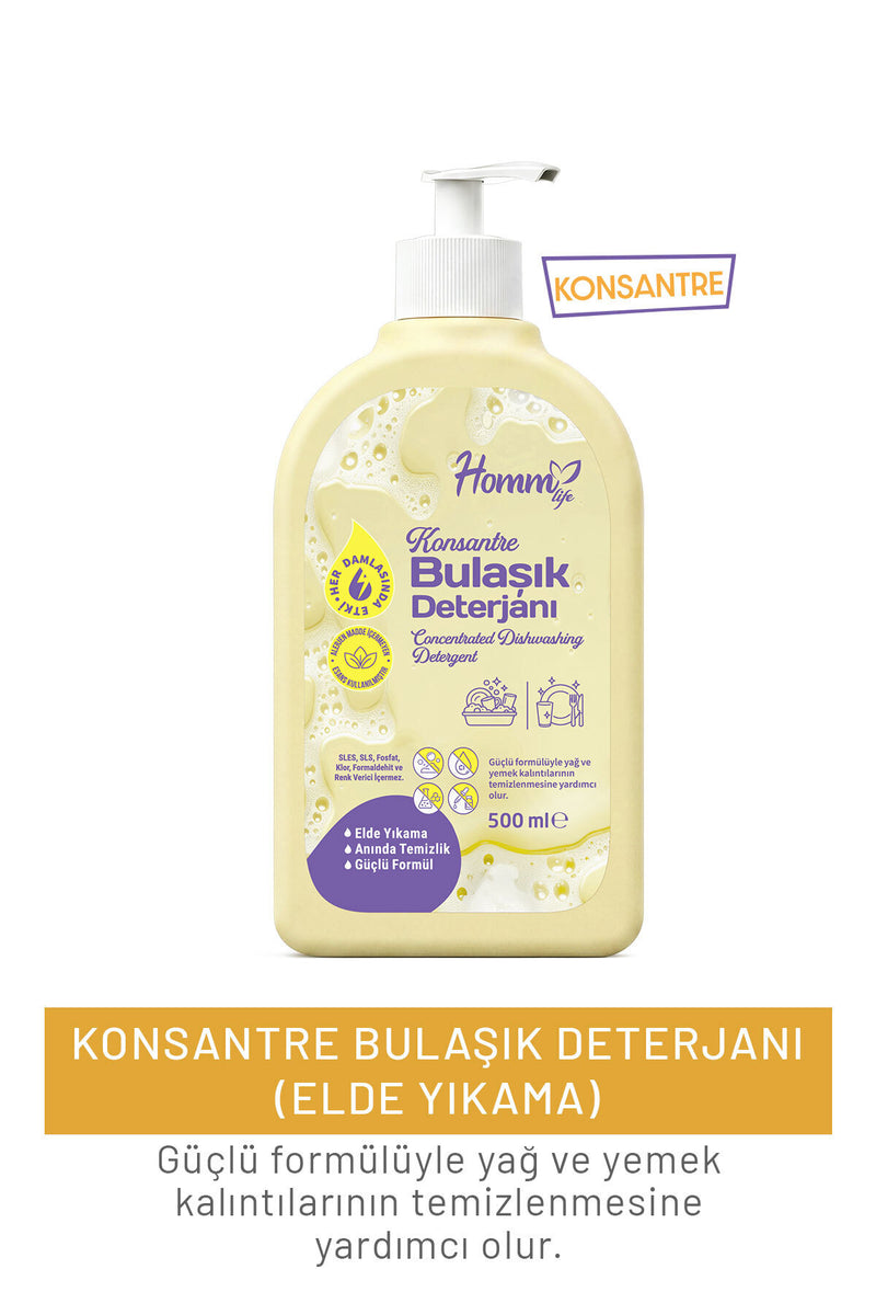 Konsantre Bulaşık Deterjanı 500 ml