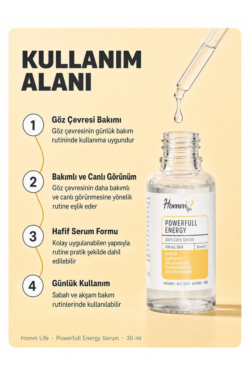 Powerfull Energy Serum - 30 Ml