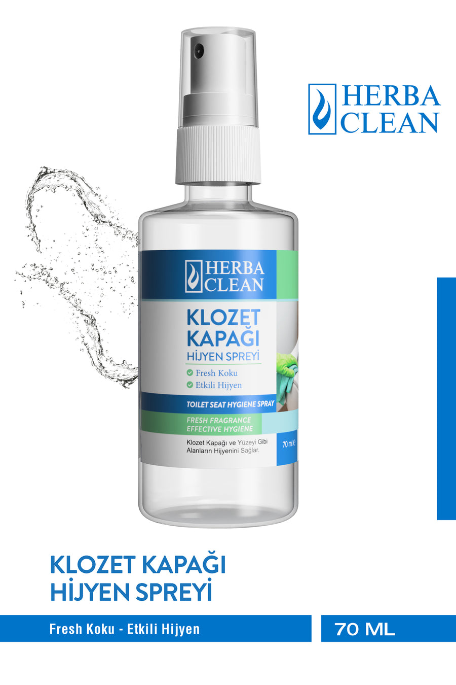 Klozet Qapağı Gigiyenik Sprey 70ML