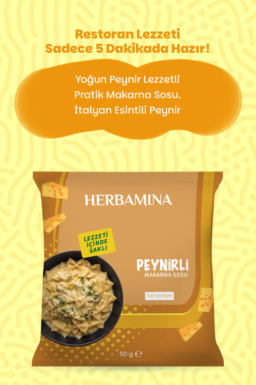 3'lü Peynirli Makarna Sosu 50 gr