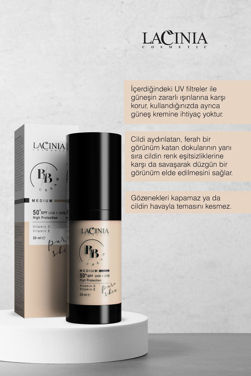 BB Cream Medium 30Ml 50 SPF