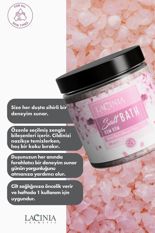 Banyo Tuzu Bombom 250gr Ölü Hücre Temizleme Ve Vücut Bakımı Etkili