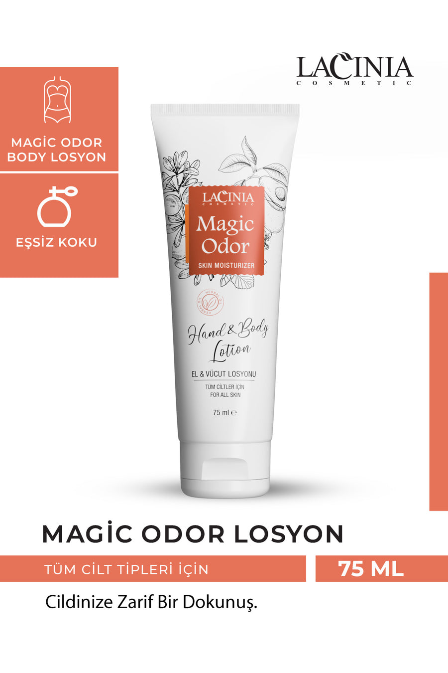 Magic Odor El Ve Vücut Losyonu 75 ml
