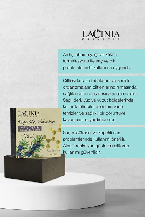 Ardıç Yağı & Kükürt Sabun 140gr
