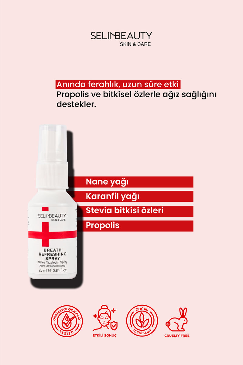 Skin&Care Nefes Tazeleyici Ağız Kokusu Önleyici Spreyi