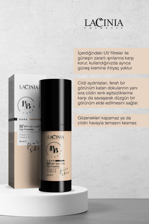 BB Cream Dark 30Ml UVA / UVB 50SPF