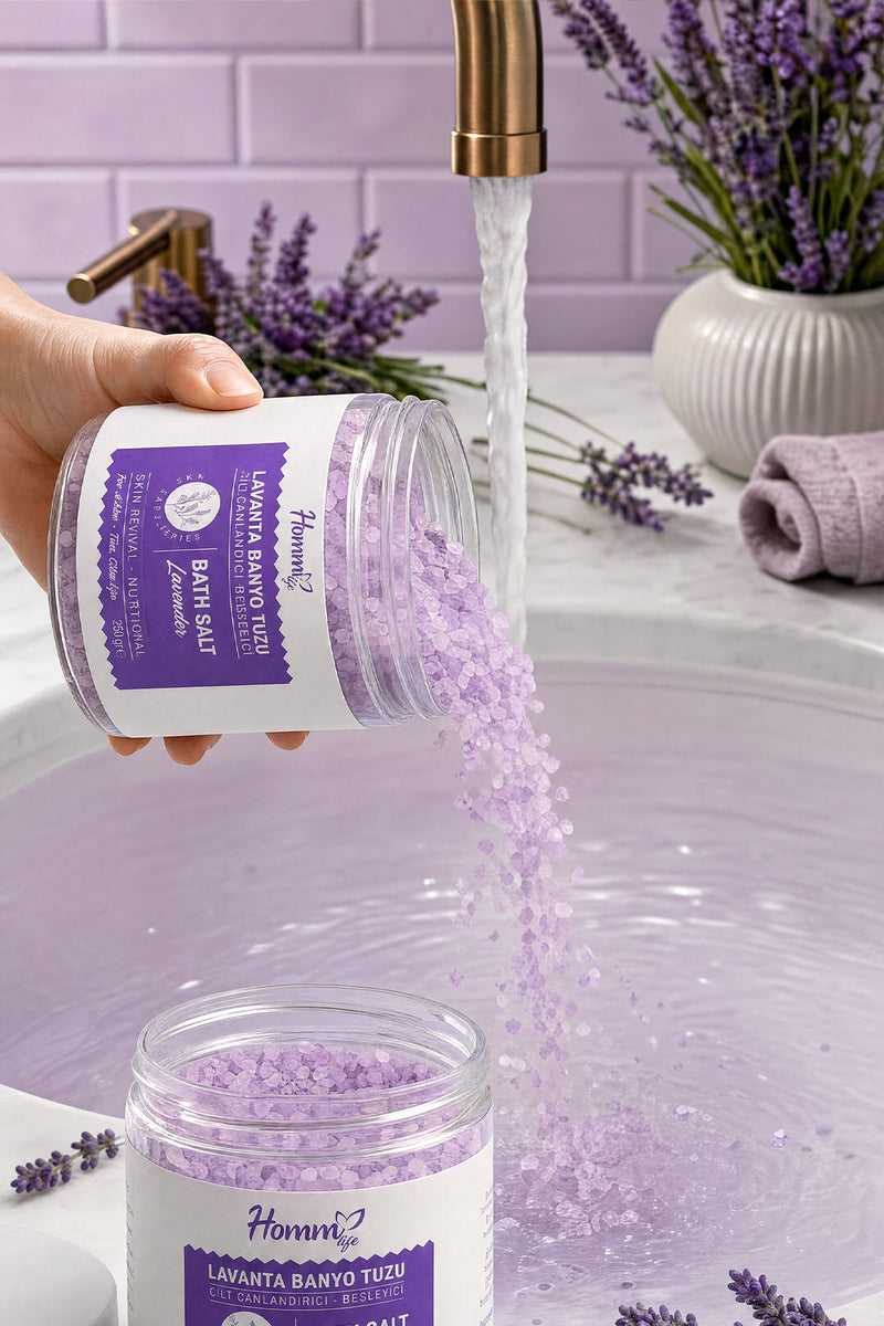 Lavanta Banyo Tuzu - 250 Gr