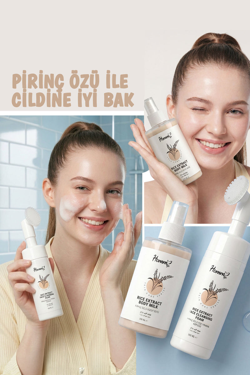 Pirinç Özlü Yüz Yıkama Köpüğü - 150 Ml