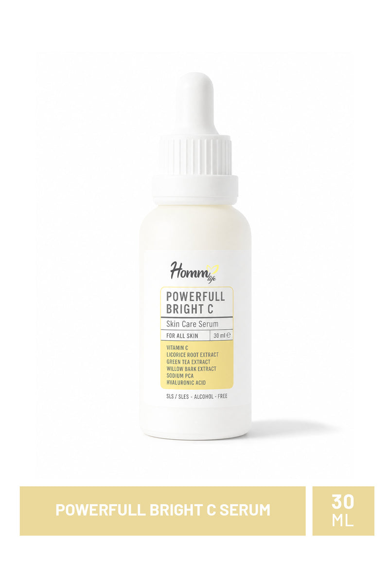 Nemlendirici Cilt Bakımı ve Günlük Kullanım | Powerful Bright C Serum 30 ml