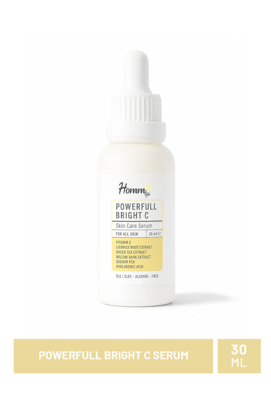 Nemlendirici Cilt Bakımı ve Günlük Kullanım | Powerful Bright C Serum 30 ml