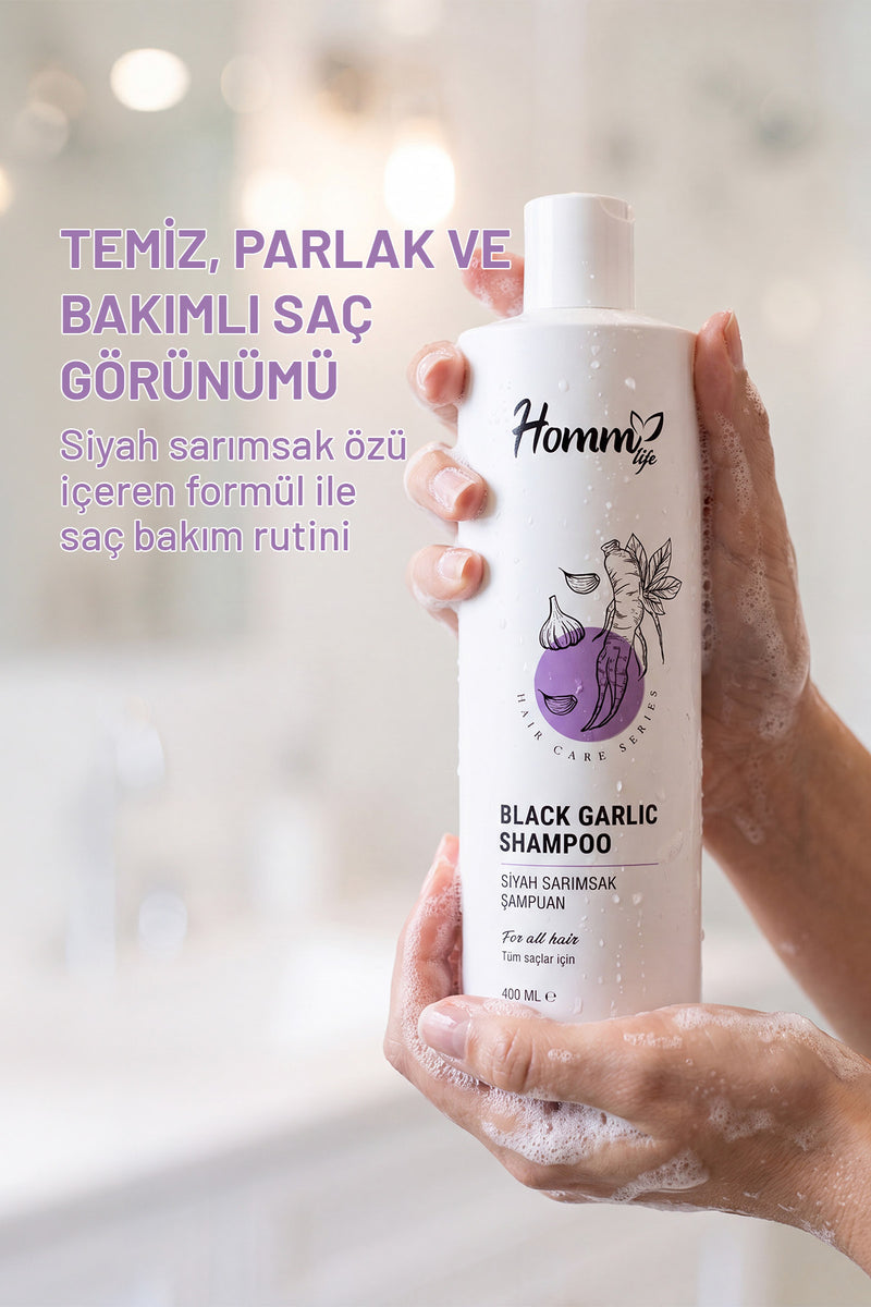 Siyah Sarımsak Şampuan 400 Ml